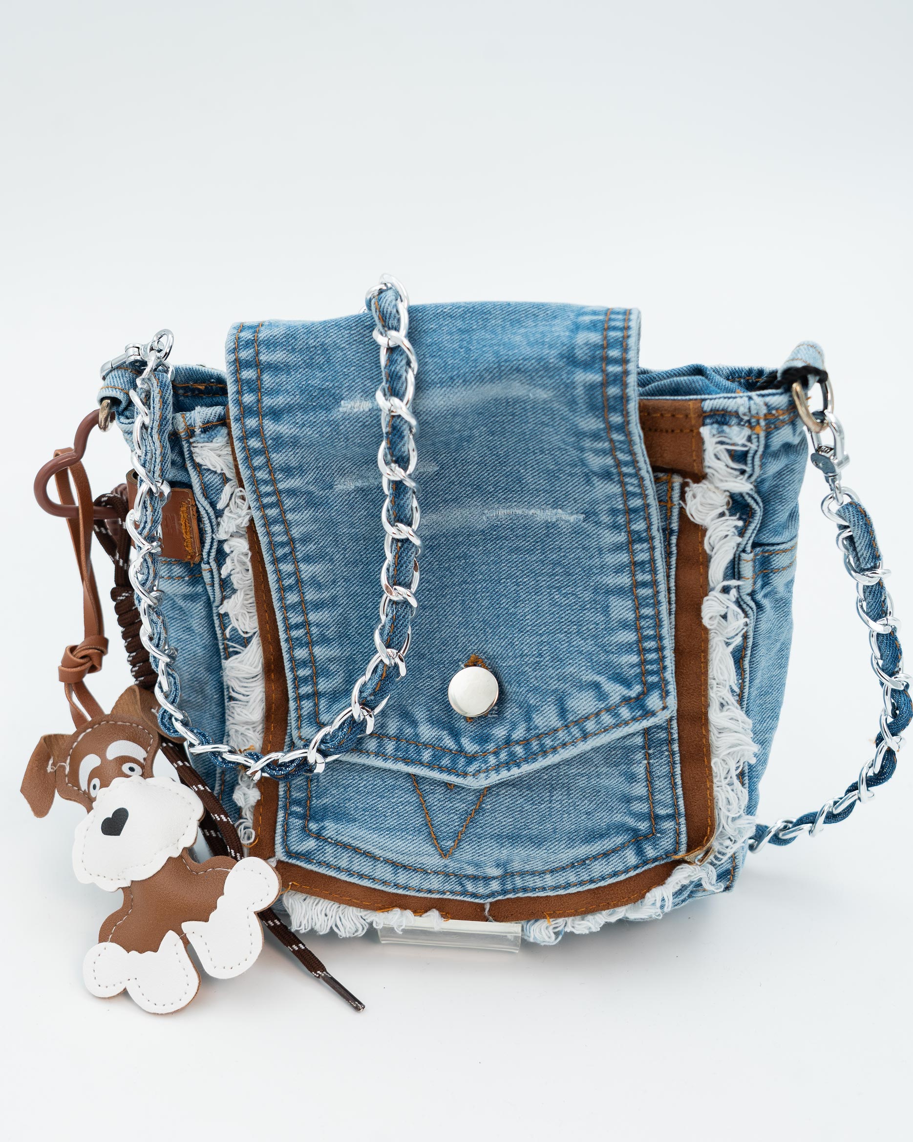 کیف جین عسلی